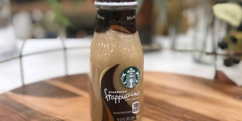 Starbucks Mocha Frappuccino 15-Count Bottles Only $13 Shipped at Amazon | Just 87¢ Per Bottle