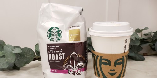 Starbucks French Roast Ground Coffee 20oz Bag Only $7.59 Shipped at Amazon