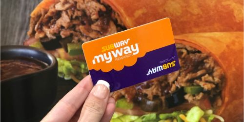 Subway MyWay Rewards (Score Freebies, Exclusive Savings & More)