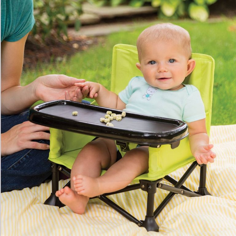 infant pop and sit portable booster