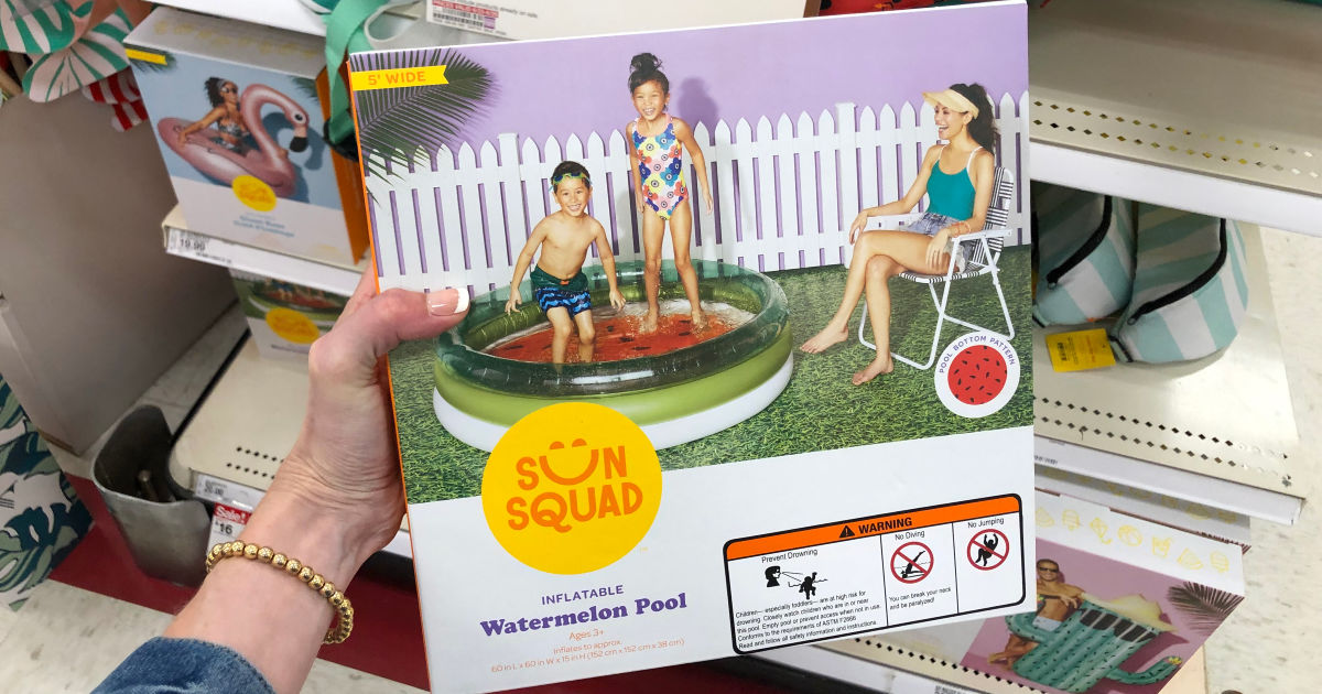 inflatable pool in store