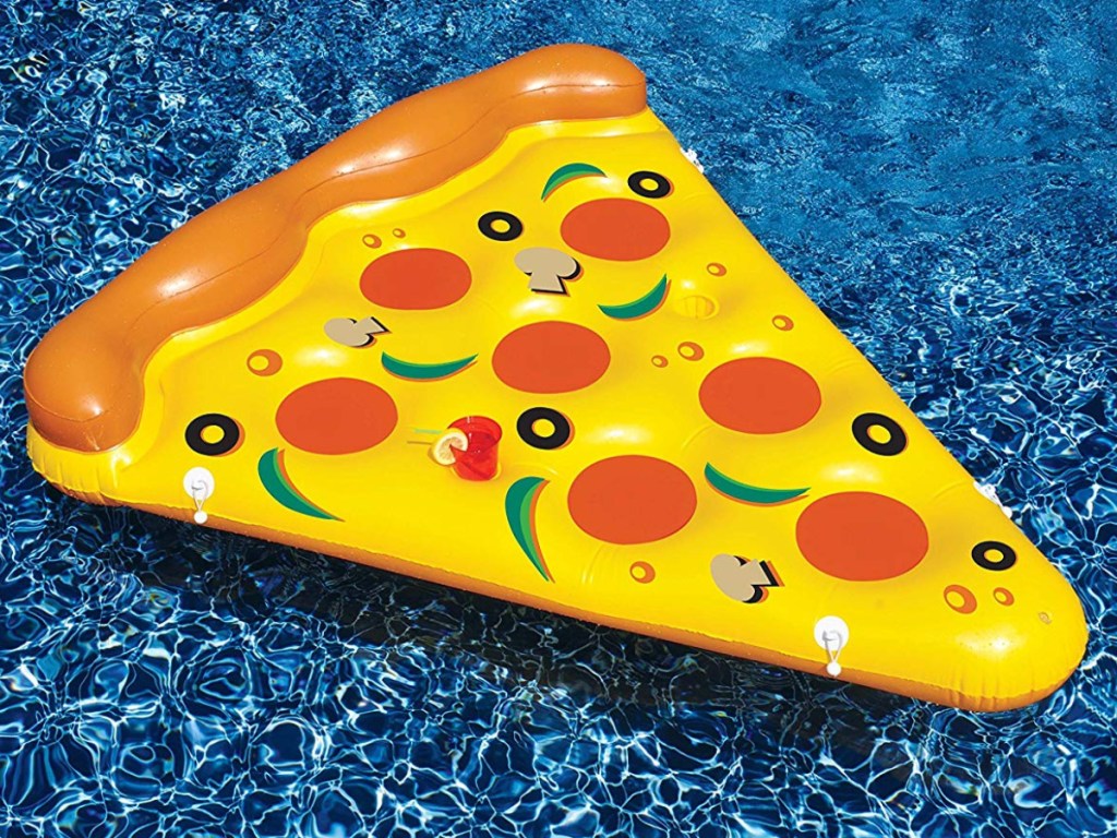 Swimline Inflatable Pizza Slice Pool Float 