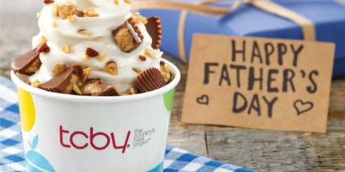 Free TCBY Frozen Yogurt for Dad on June 16