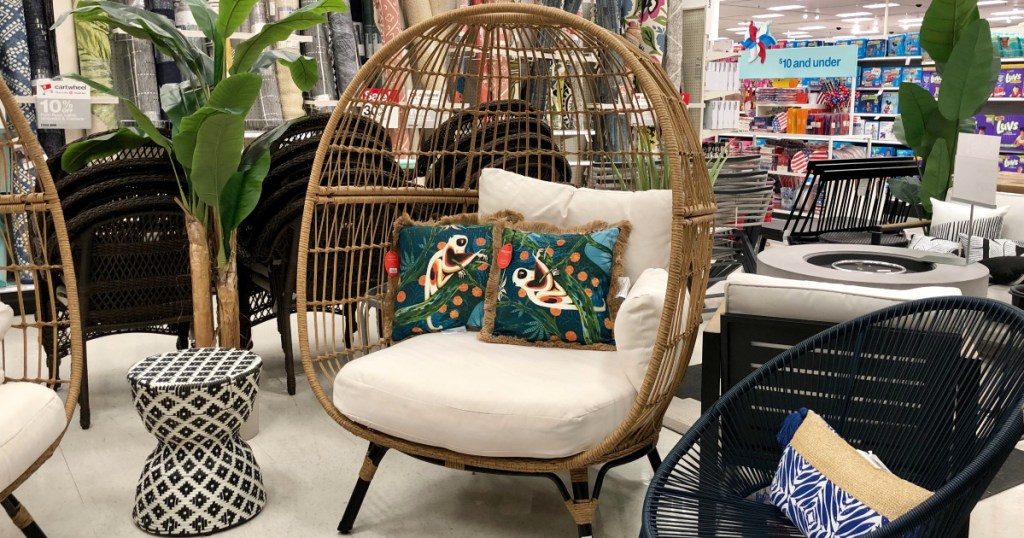 Target Wicker Egg Chair