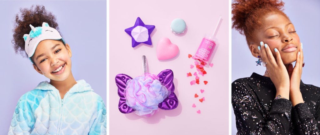 sleepover accessories from Target's More Than Magic line