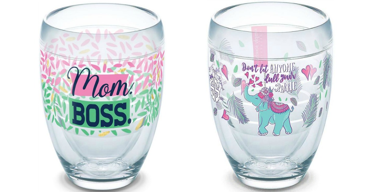 mom boss and elephant Tervis tumblers