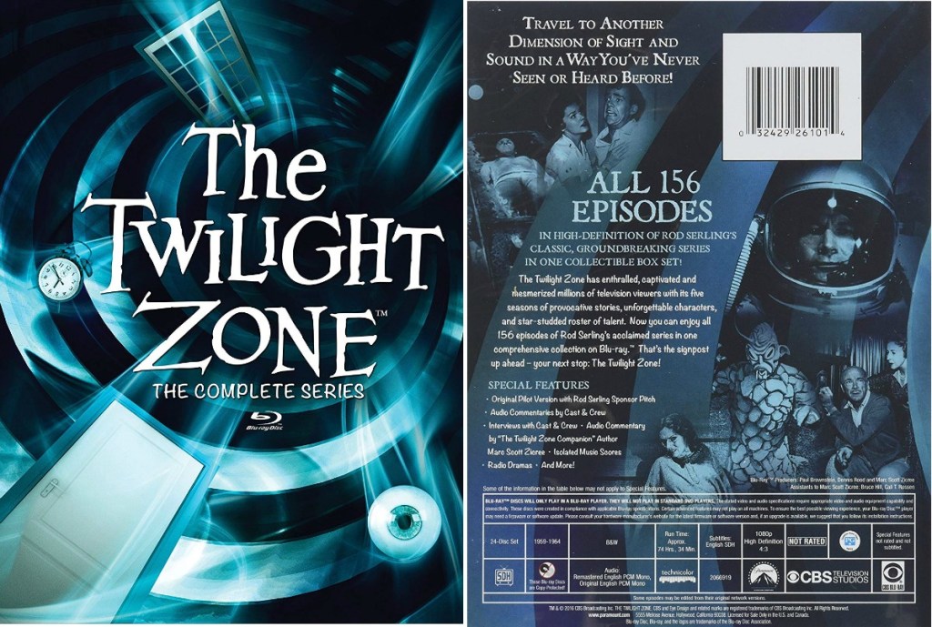 The Twilight Zone Complete Series on Blu-ray as Low as $43 Shipped