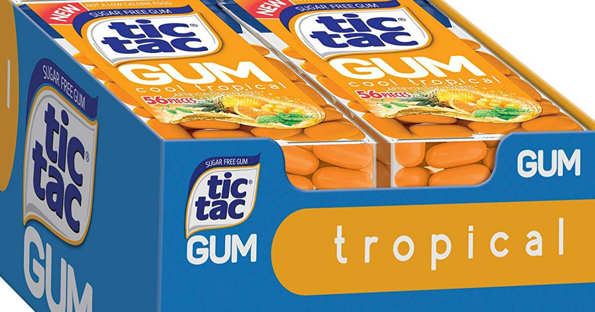Tic Tac tropical gum 