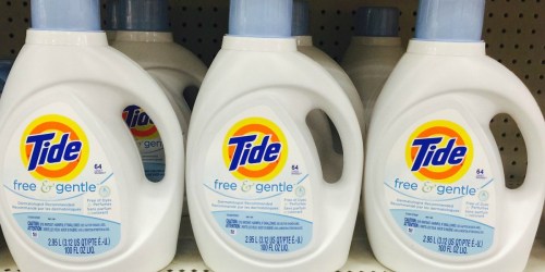 Tide Free & Gentle Liquid Laundry Detergent 100oz Only $9 Shipped at Amazon