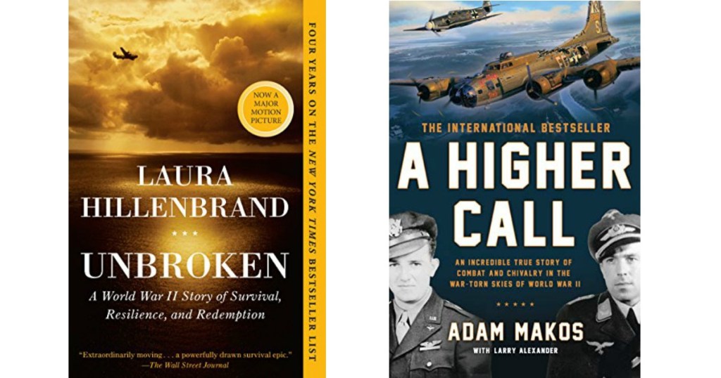 Unbroken and a Higher Call Kindle Book Covers