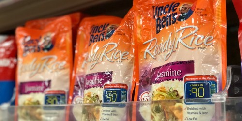 Uncle Ben’s Ready Rice Pouches 6-Pack Only $8 Shipped at Amazon (Jasmine, Basmati & More)