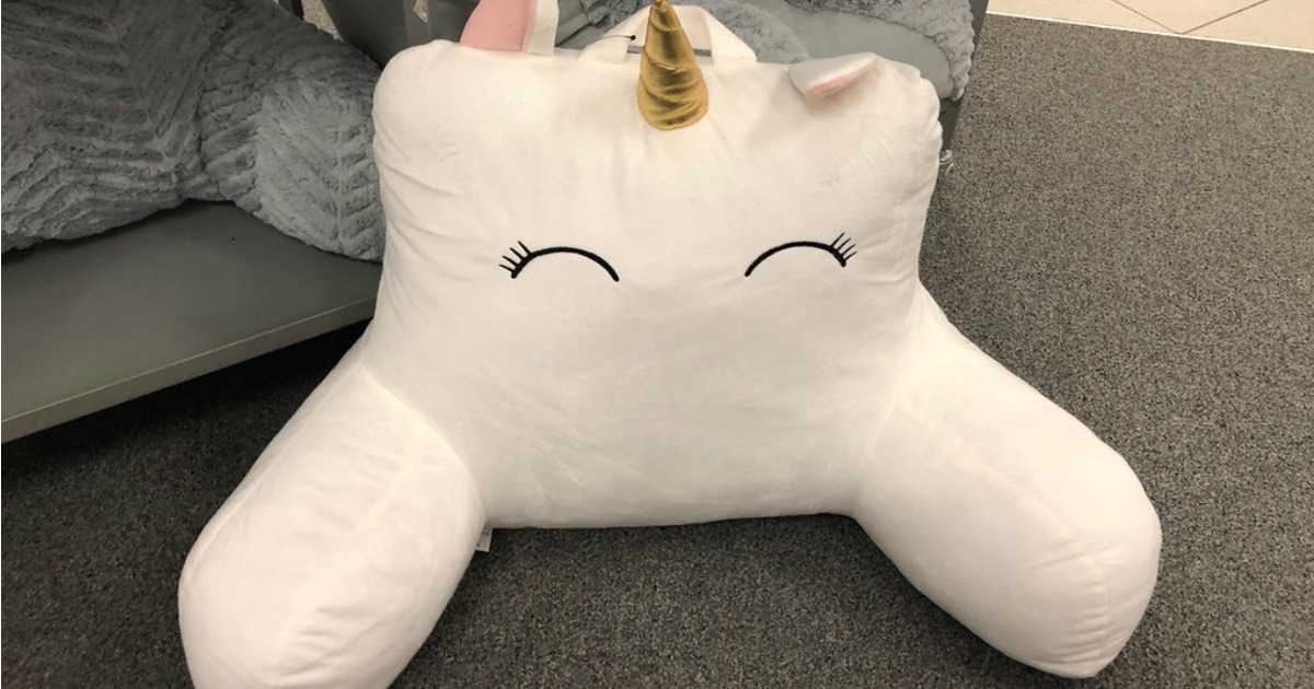 fat unicorn pillow