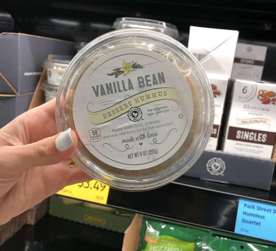 Vanilla Bean Dessert Hummus