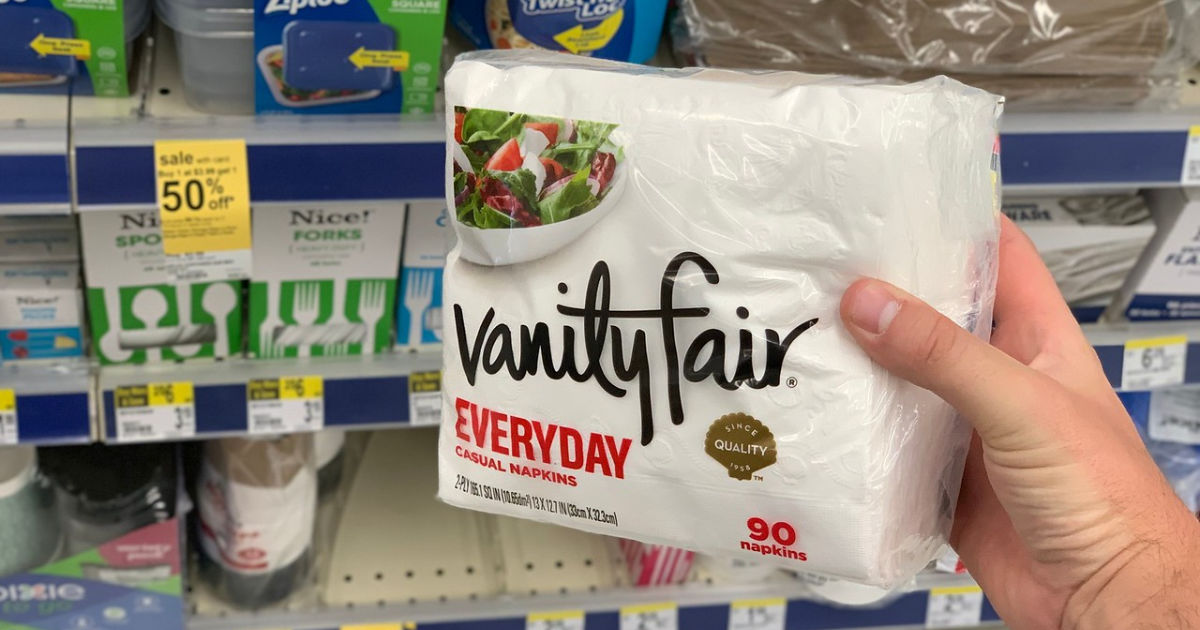 Vanity Fair 90 Count Napkins Only 90 Each At Walgreens Regularly 2 29 Hip2save