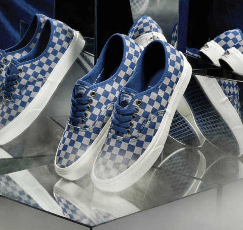 Vans Harry Potter Checkerboard Shoes on display