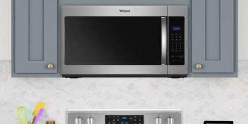 Whirlpool Over-the-Range Microwave Only $199 Shipped (Regularly $339)