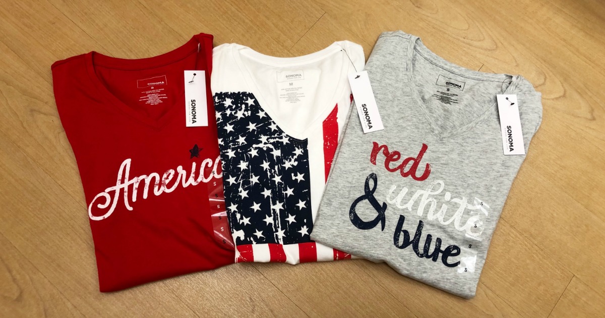 Kohl's Sale: Women's 4th of July Tees From $4 (Reg. $10)