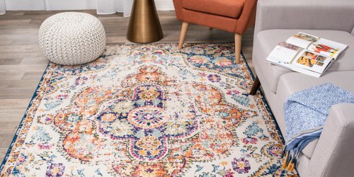 5′ x 7′ Roll-Up Area Rugs Only $39.99 at Zulily