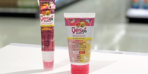 Up to 50% Off Yes To Grapefruit Unicorn Skin Care After Target Gift Card + More