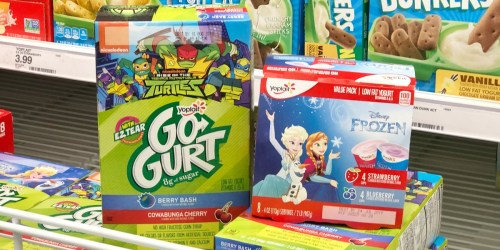 New Yoplait Yogurt Coupon = Disney Frozen Yogurt 8-Packs Only 66¢ at Target