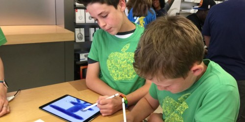 FREE Apple Kids Camp for Ages 8-12 (Make Reservations Now)