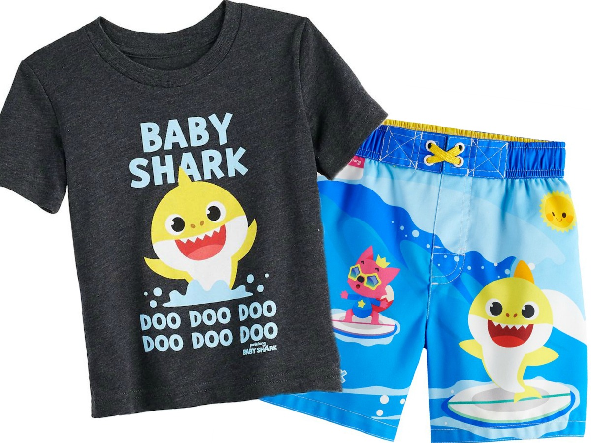 kohls baby shark shirt