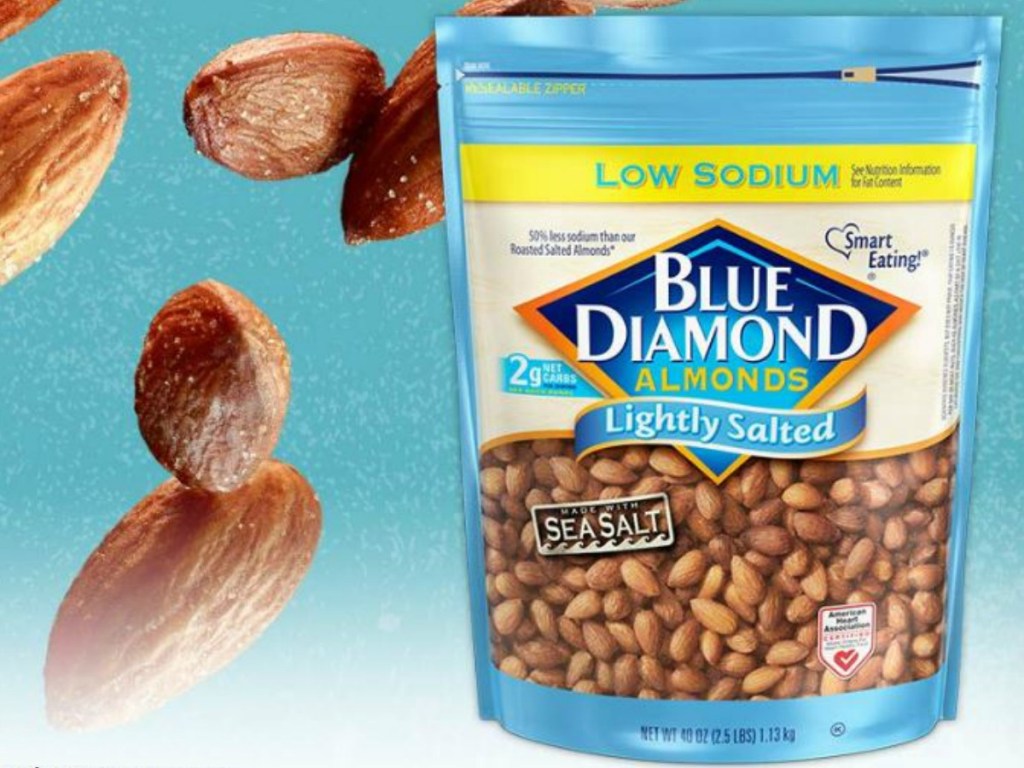 blue diamond almonds