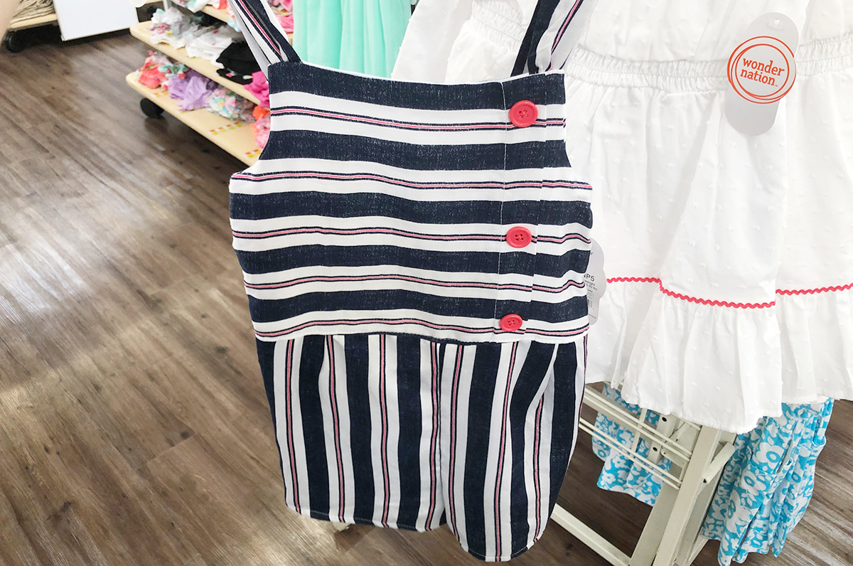 4th of july girl outfits walmart