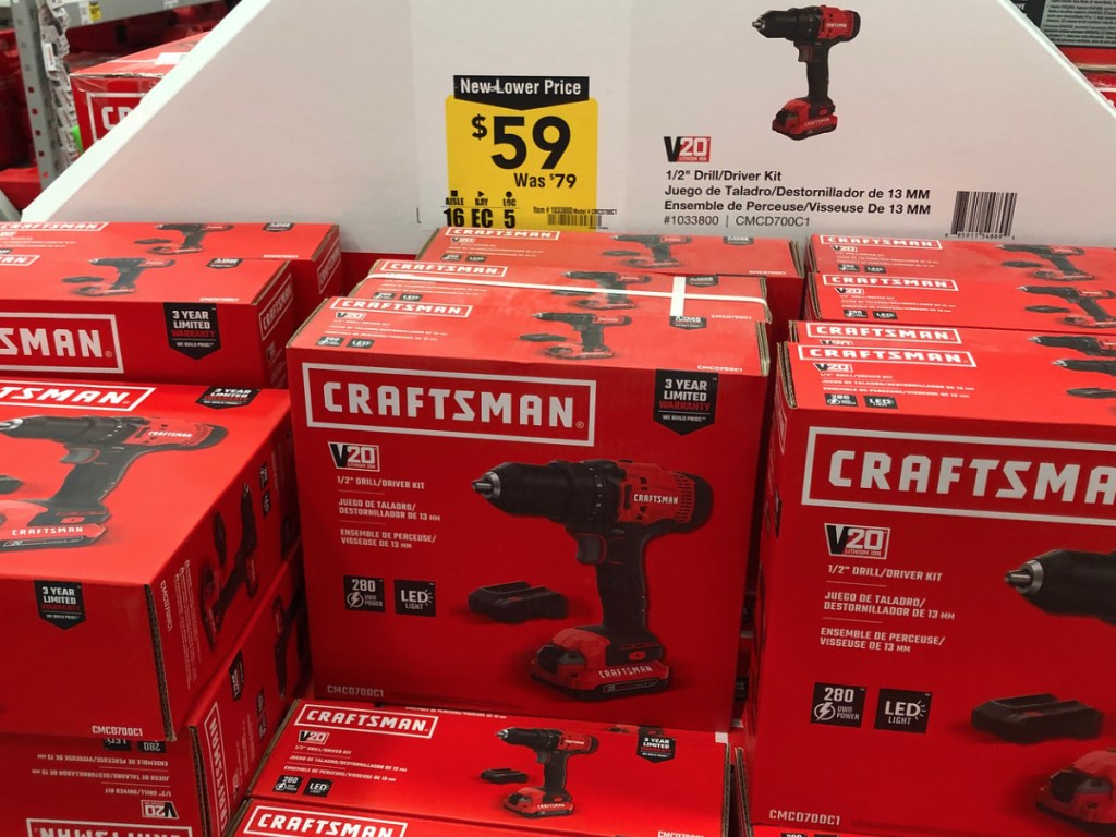 Craftsman Drill at Lowe's