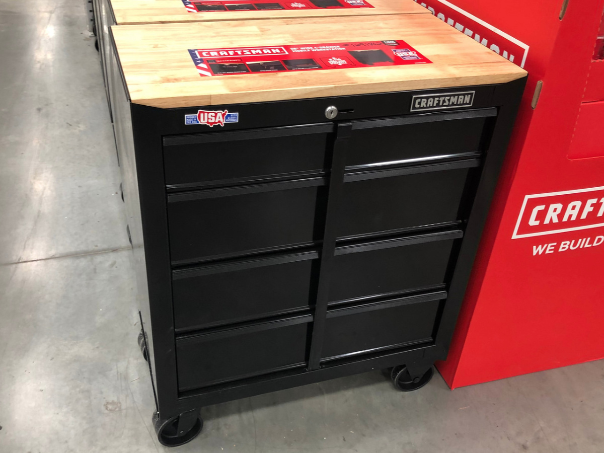 Craftsman Rolling Steel Cabinet at Lowe's