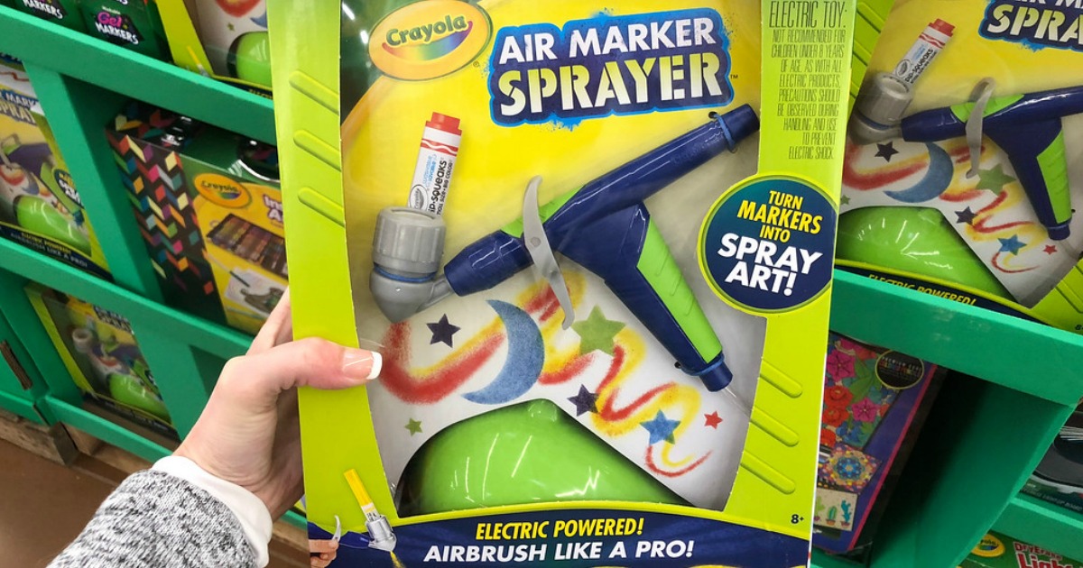 Crayola Air Marker Sprayer Only 14 99 At Walmart Com Hip2save Crayola Air Marker Sprayer Only 14 99 At Walmart Com Hip2save