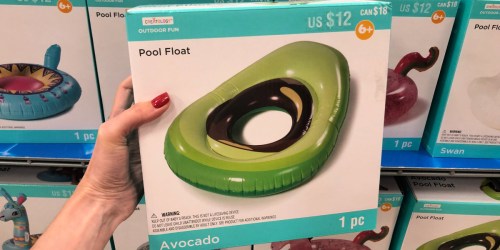50% Off Fun Pool Floats at Michaels (Avocado, Llama, Donuts, & More)