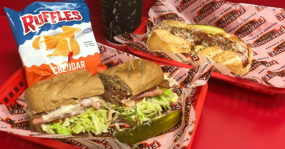 Firehouse Subs 12 Days of Deals = TWO Medium Subs for $12 – Today Only!