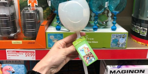 Floating Wine Glasses Only $2.49 at ALDI + More Entertaining Finds