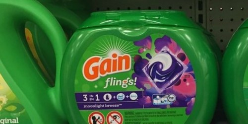 Amazon: Gain Flings! Laundry Detergent Pacs 96-Count Only $16 Shipped (Just 17¢ Per Pac)