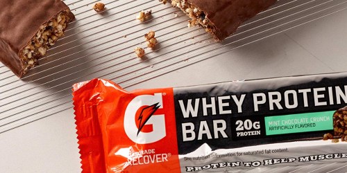 Gatorade 12-Count Protein Bars Only $9 Shipped (Just 78¢ Per Bar)