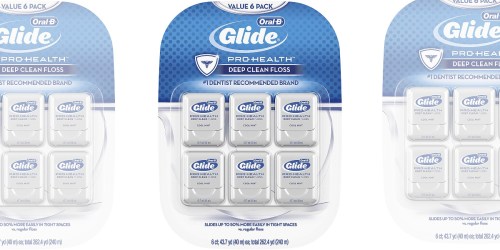 Oral-B Glide ProHealth Floss 6-Pack Only $10.48 at Amazon