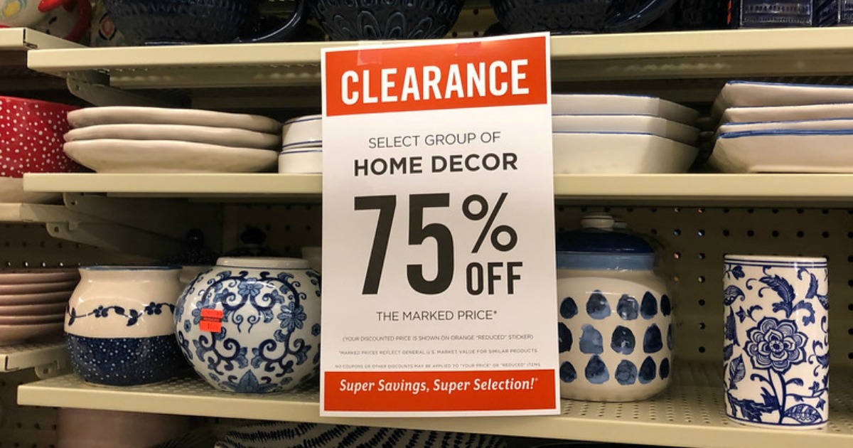 Up to 75 Off Home Clearance at Hobby Lobby