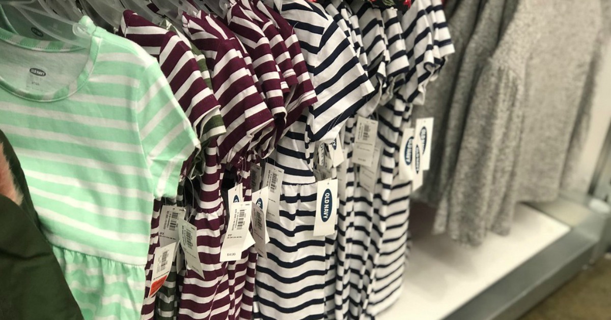 toddler girls striped old navy dresses