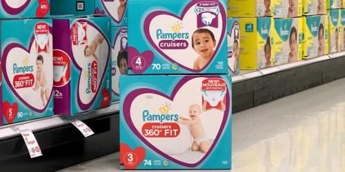 Pampers Diapers Super Pack Boxes Only $13.49 Each After Cash Back & Target Gift Card
