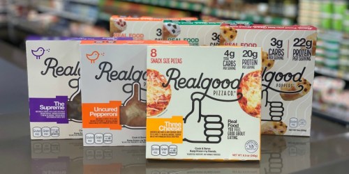Real Good Foods Low-Carb Pizzas as Low as 49¢ Each at Kroger