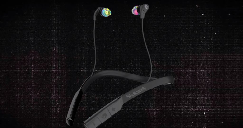 black and multicolor skullcandy Method Wireless Sport Earbud