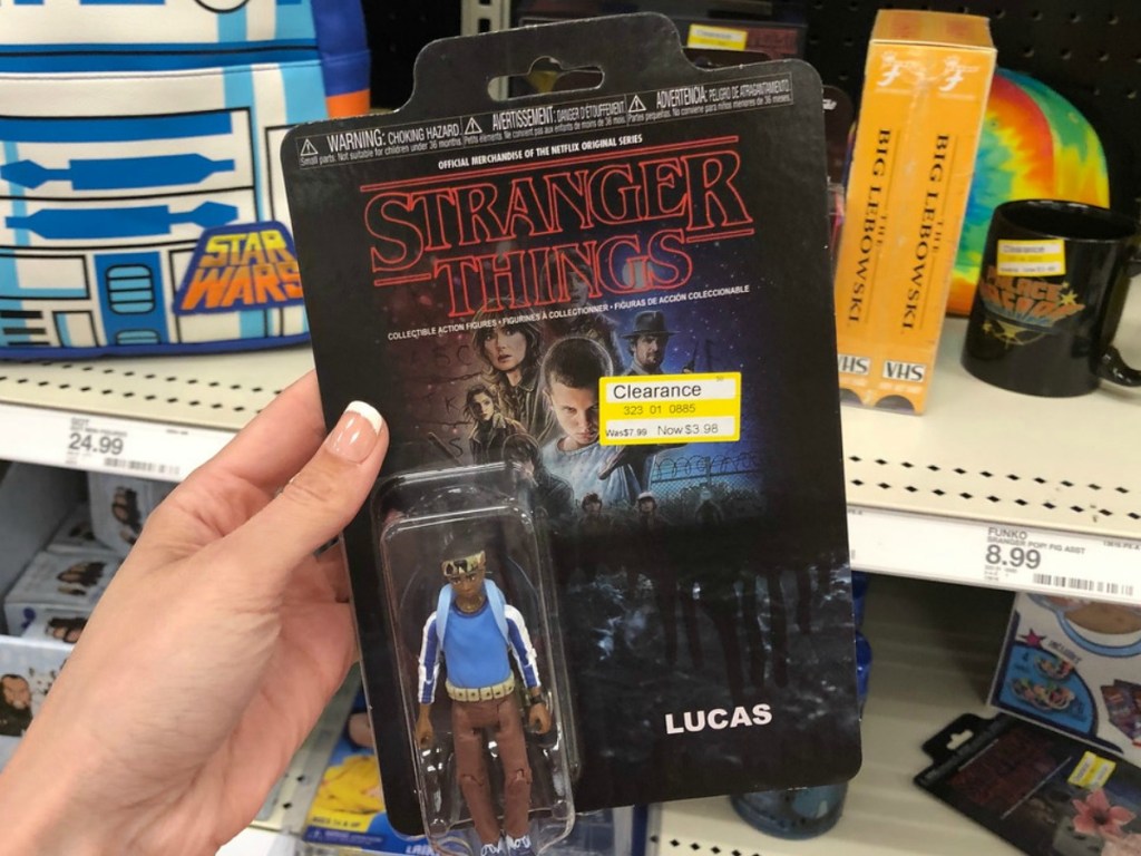Stranger Things Lucas action figure in packaging