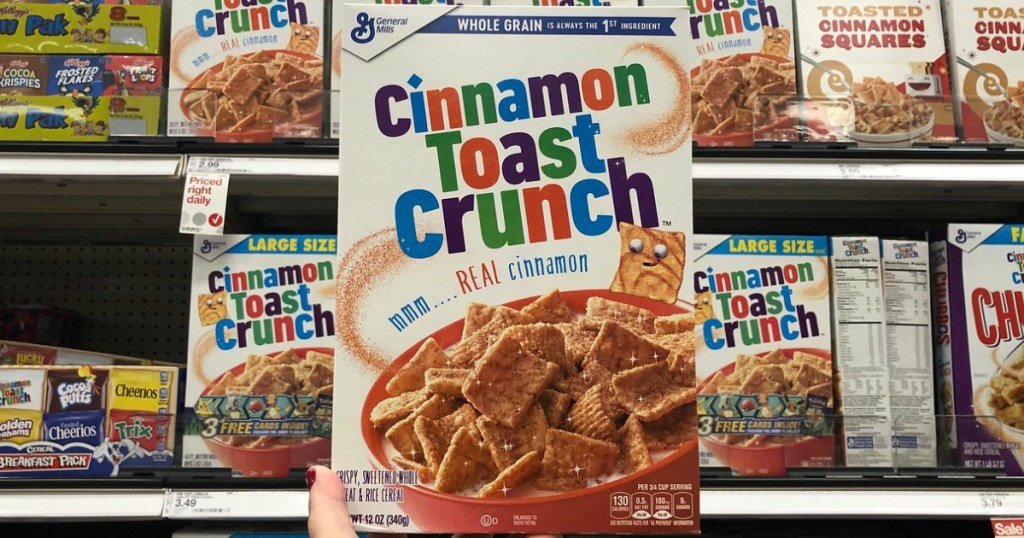 general mills cinnamon toast crunch cereal at target