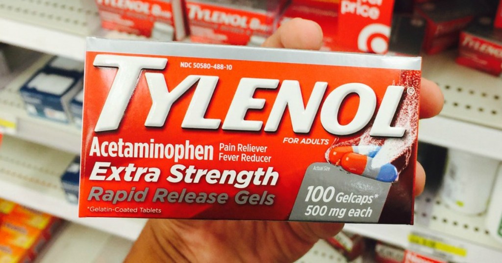 tylenol extra strength pain reliever gelcaps at target