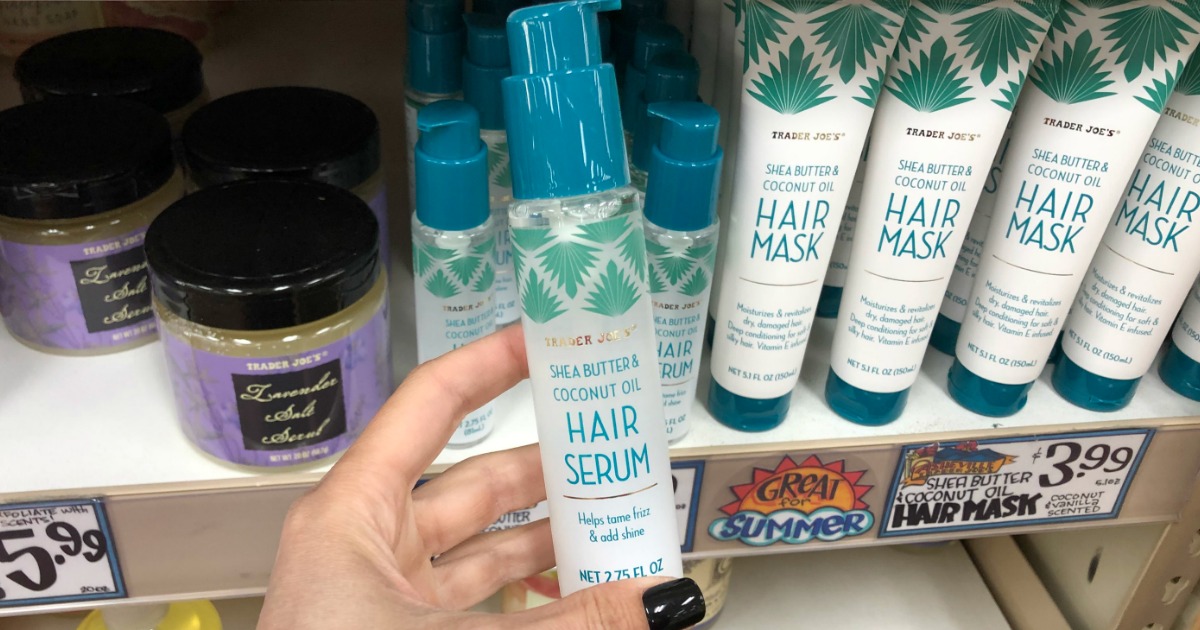 Trader Joe's Shea Butter & Coconut Oil Hair Products Only $3.99