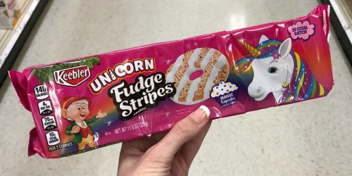 Have You Tried Keebler Unicorn Fudge Stripes Cookies?