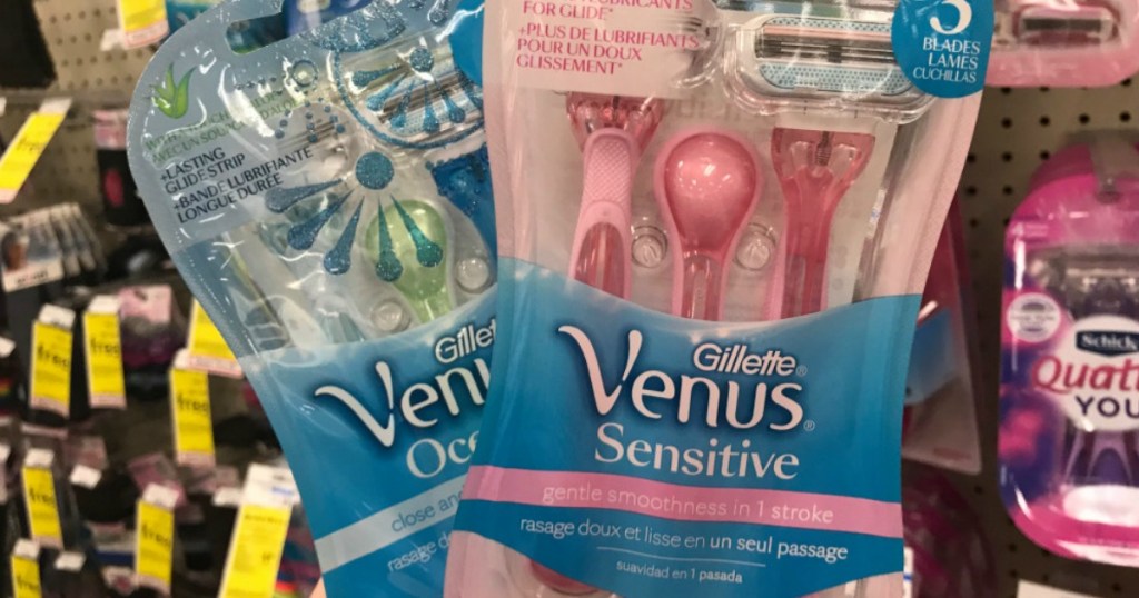 venus ocean and sensitive packs in store