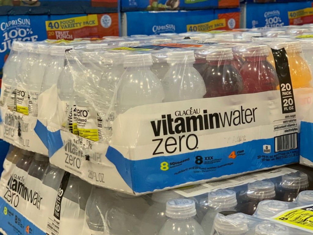 Vitamin Water Zero Packs at Sams Club