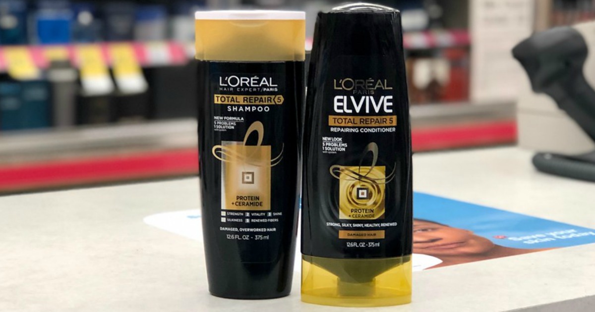 l'oreal elvive shampoo and conditioner at walgreens
